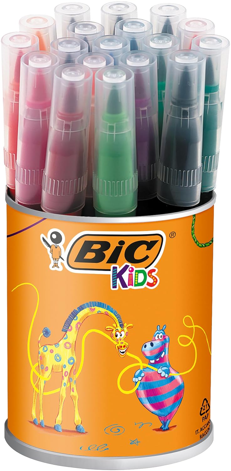 BIC Kids Visaquarelle — Feutres de Coloriage Lavables x18 – Image 9