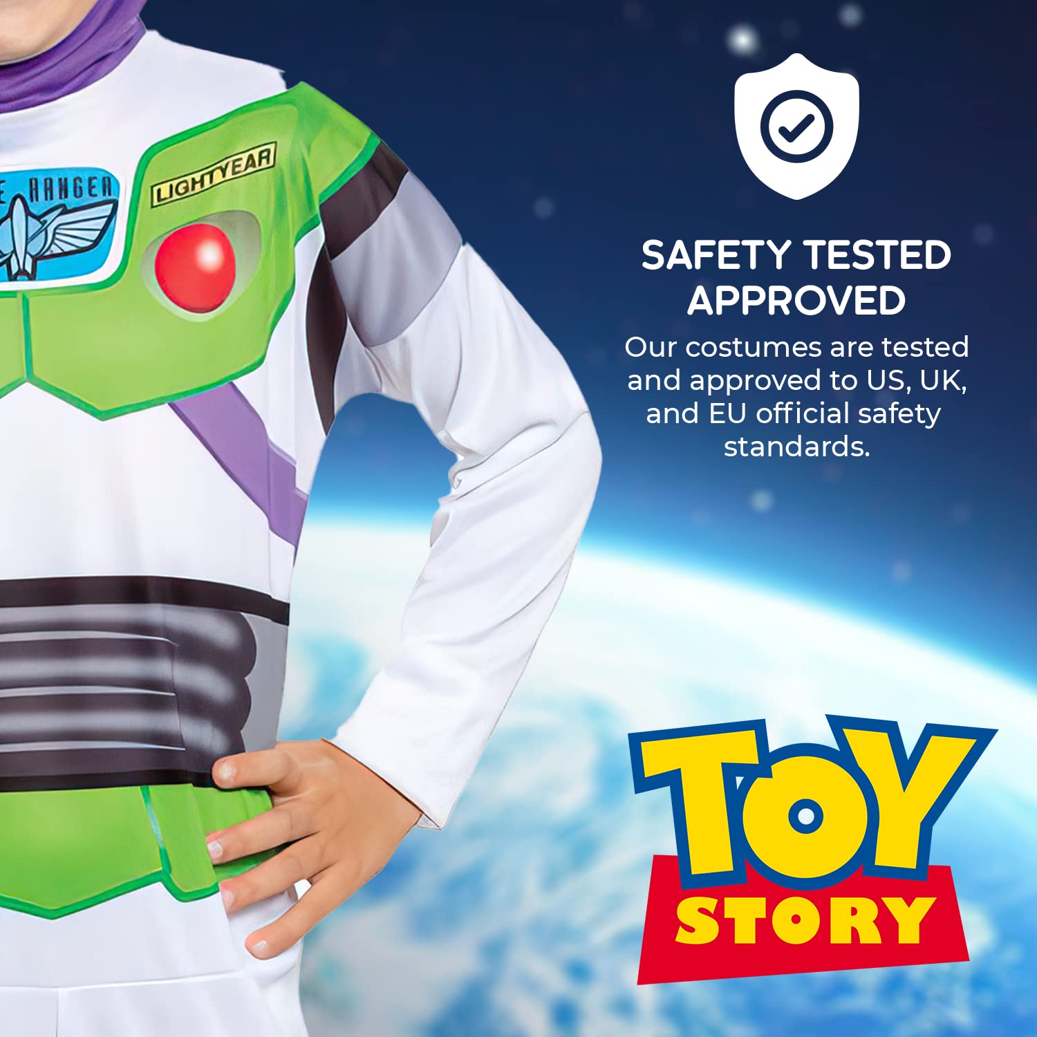 DISNEY Toy Story — Déguisement Buzz l'Éclair enfant M – Image 4
