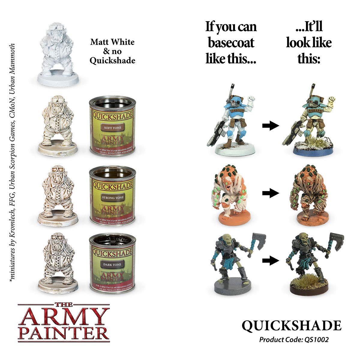 Army Painter - 1002 - peinture pour figurines Quick Shade - Foncé – Image 4