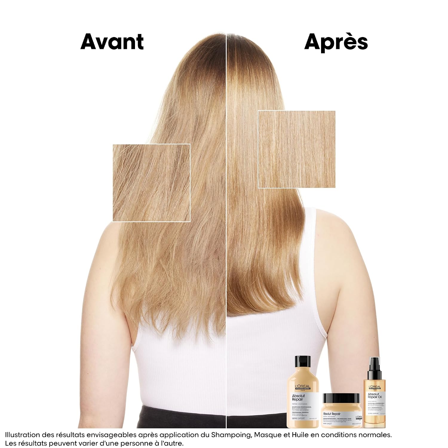 L'OREAL PROFESSIONNEL Absolut Repair — Shampoing restructurant 500 ml – Image 3