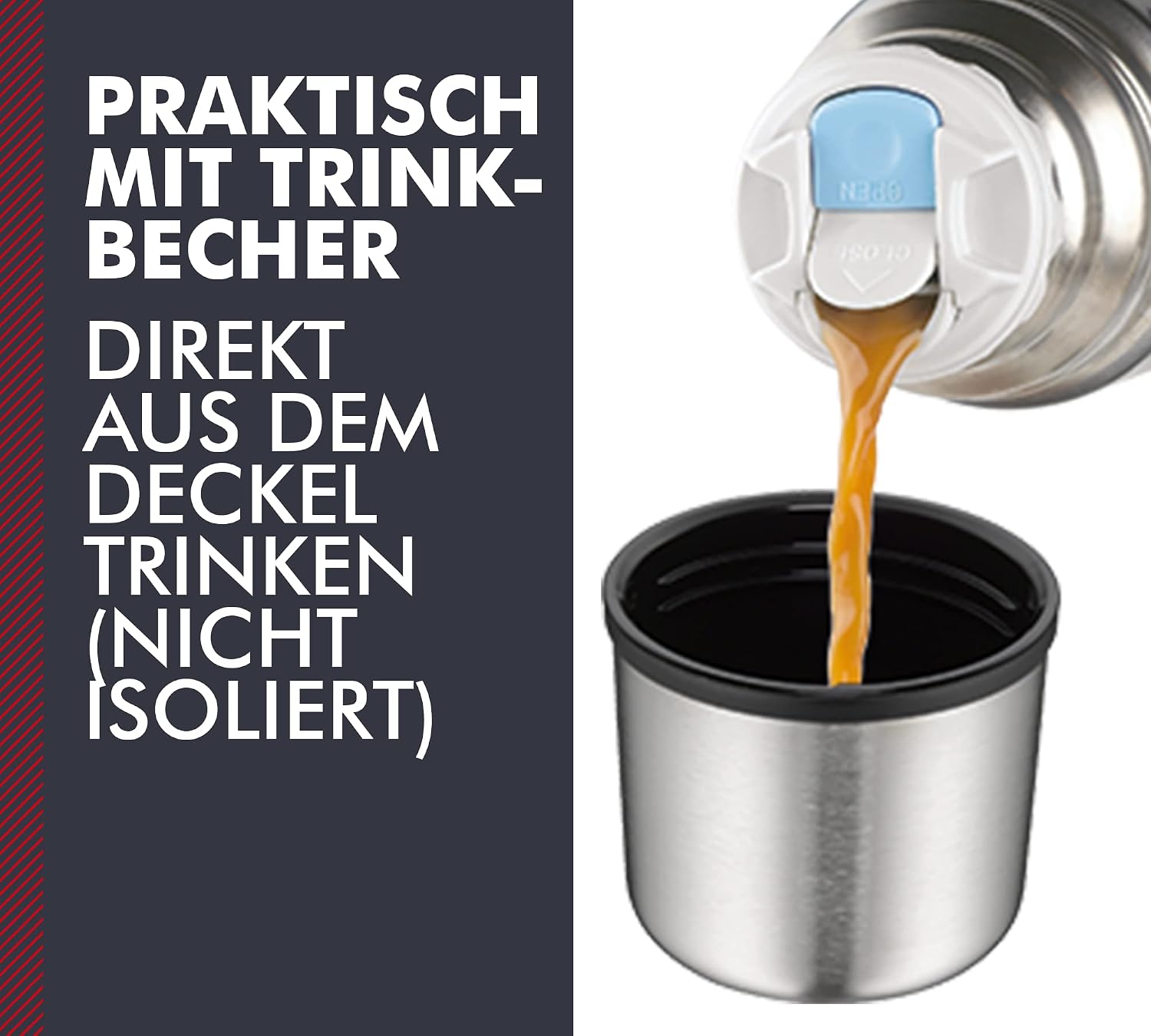Thermos Bouteille Isotherme en Acier Inoxydable 350 ML – Image 4