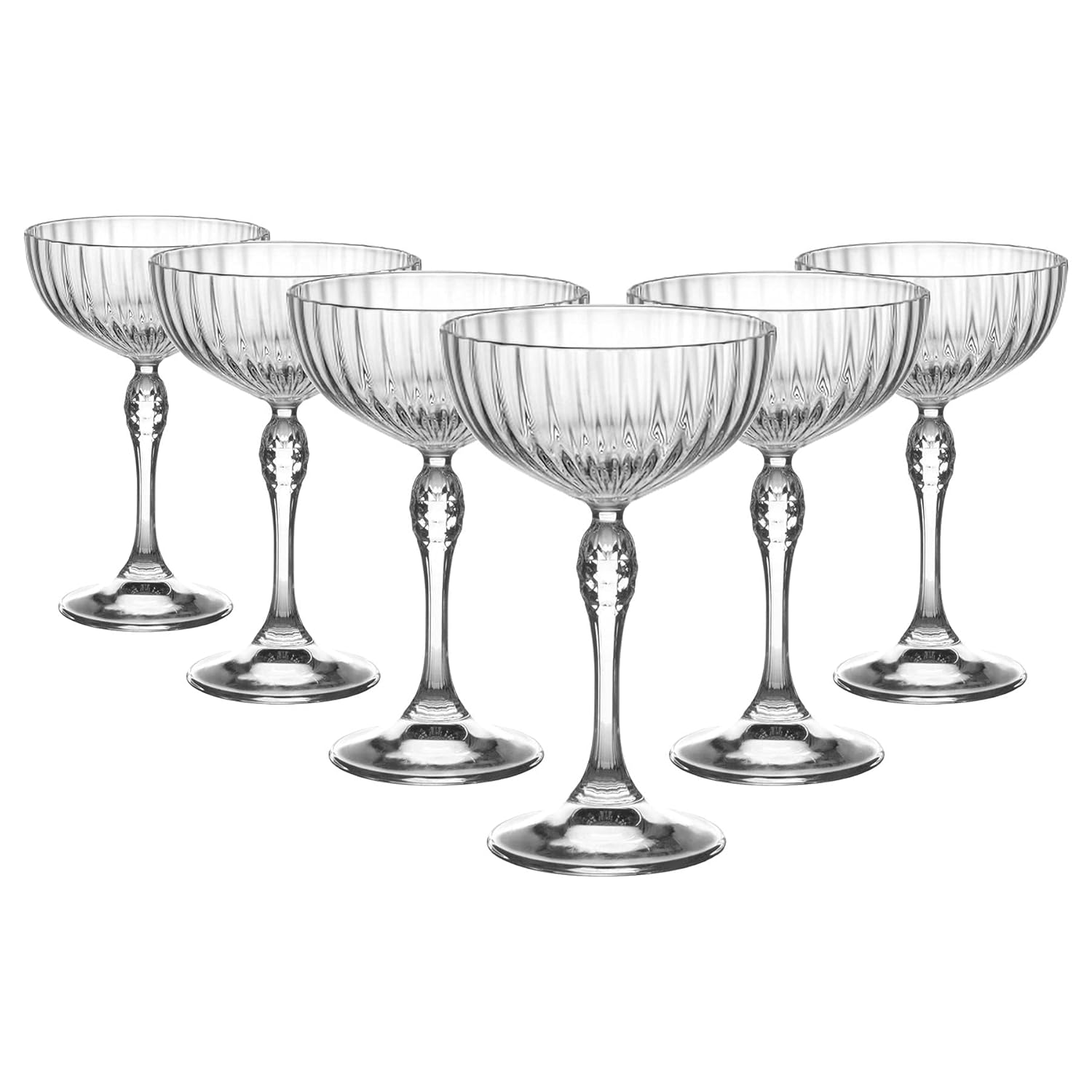 BORMIOLI ROCCO America'20 — Lot de 6 tasses à cocktail 23cl