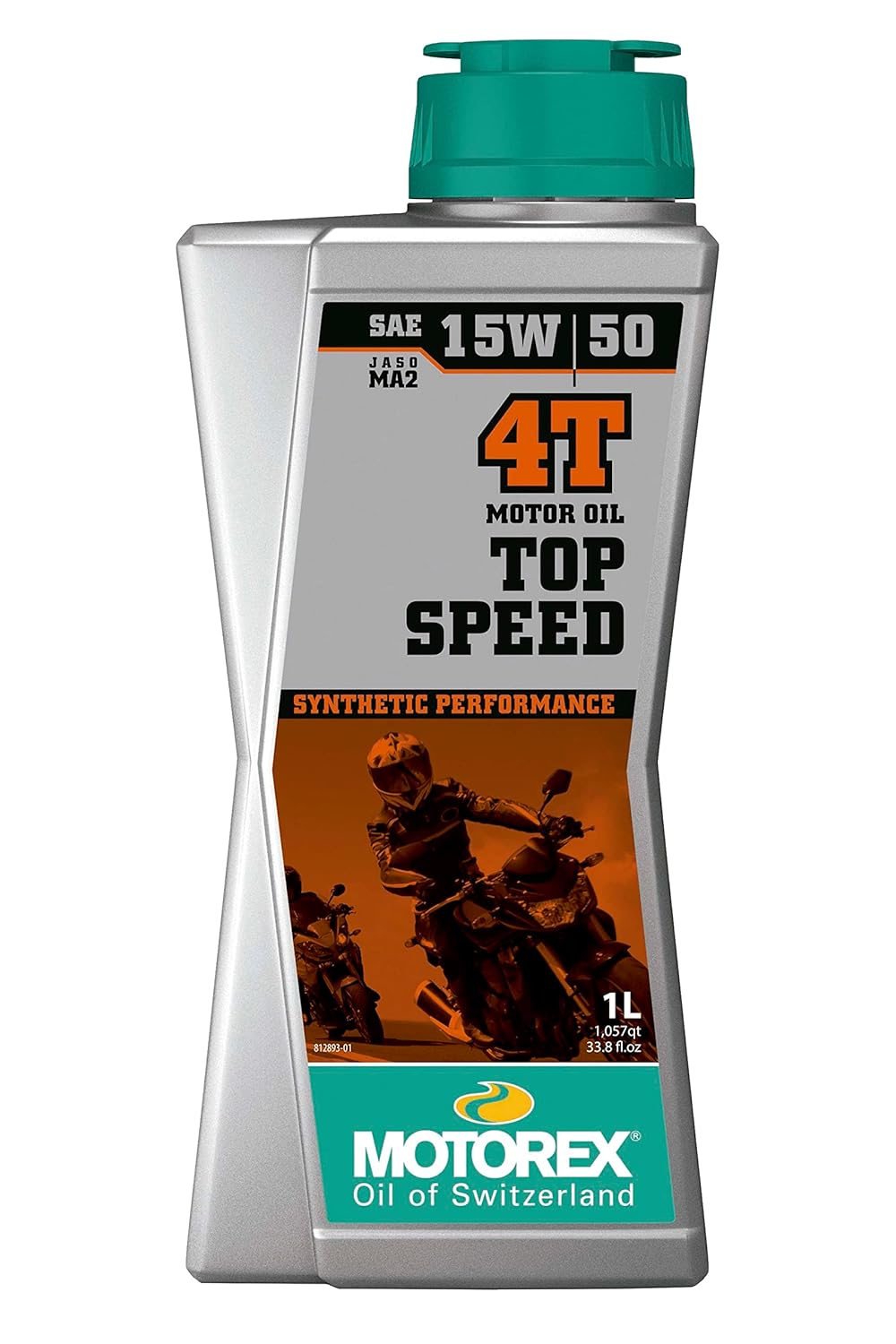 MOTOREX Top Speed 4T 15W50 — Huile moteur moto 1L – Image 7