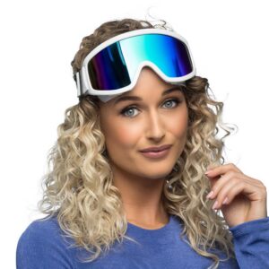 BOLAND — Lunettes de ski de déguisement blanches