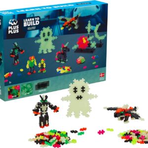 PLUS PLUS — Kit découverte phosphorescent 500 pièces