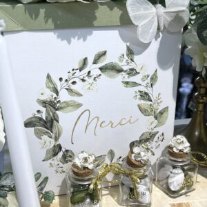 Alternative view of ARTIFETES — Urne de mariage botanique 21x25 cm