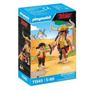 Alternative view of PLAYMOBIL Astérix 71545 — Figurines Soupalognon y Crouton et Pépé