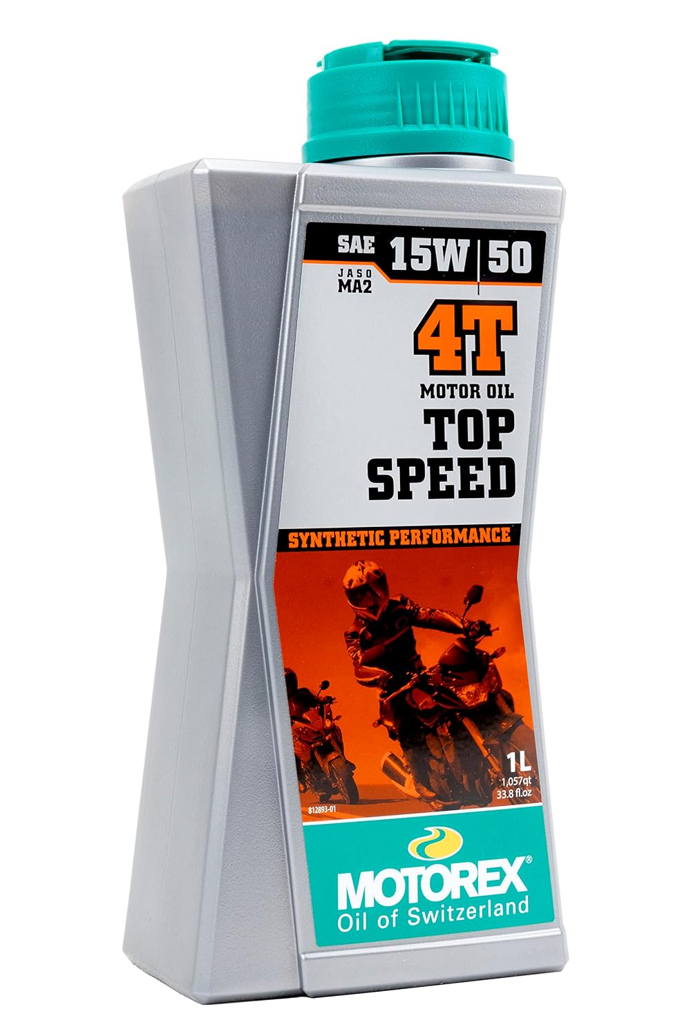 MOTOREX Top Speed 4T 15W50 — Huile moteur moto 1L – Image 8