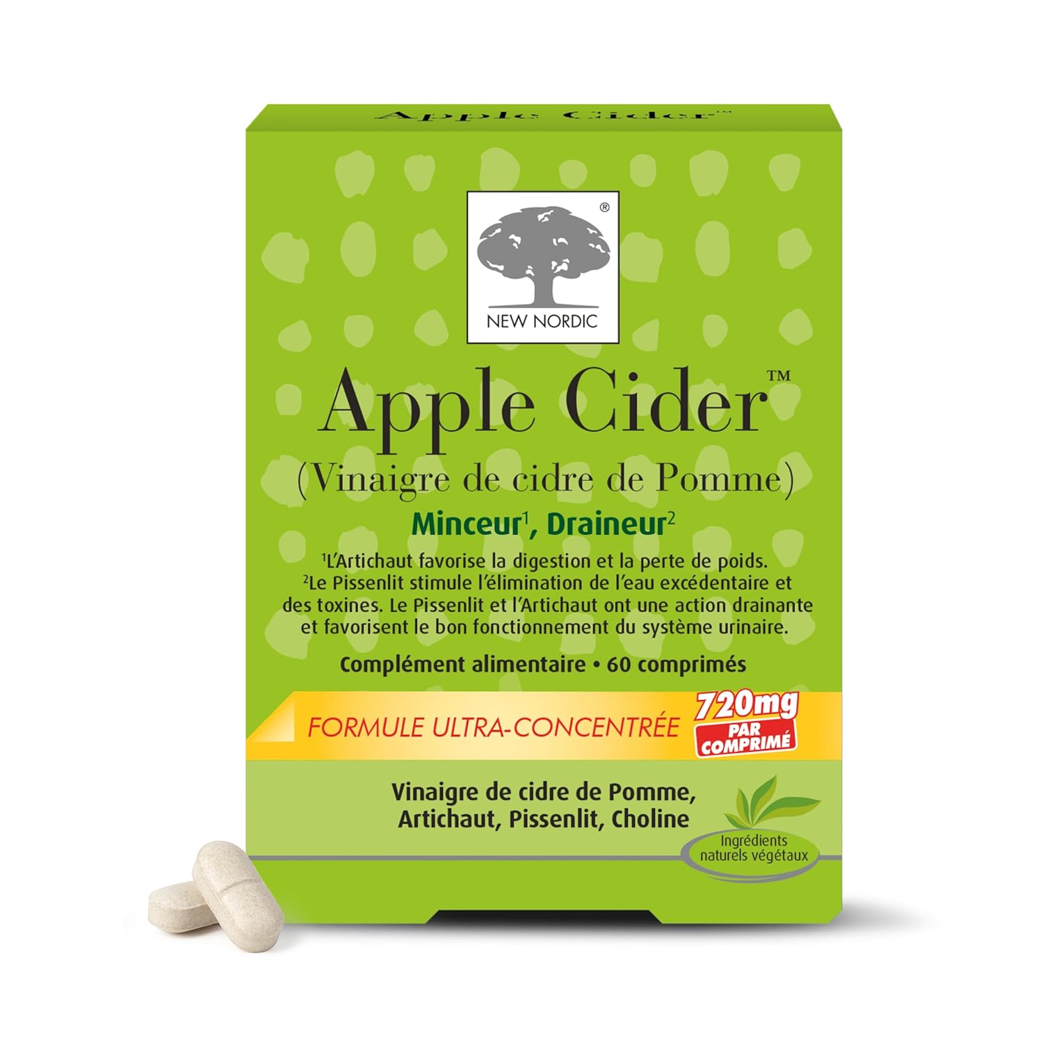 NEW NORDIC Apple Cider — Complément Alimentaire 60 Comprimés – Image 14