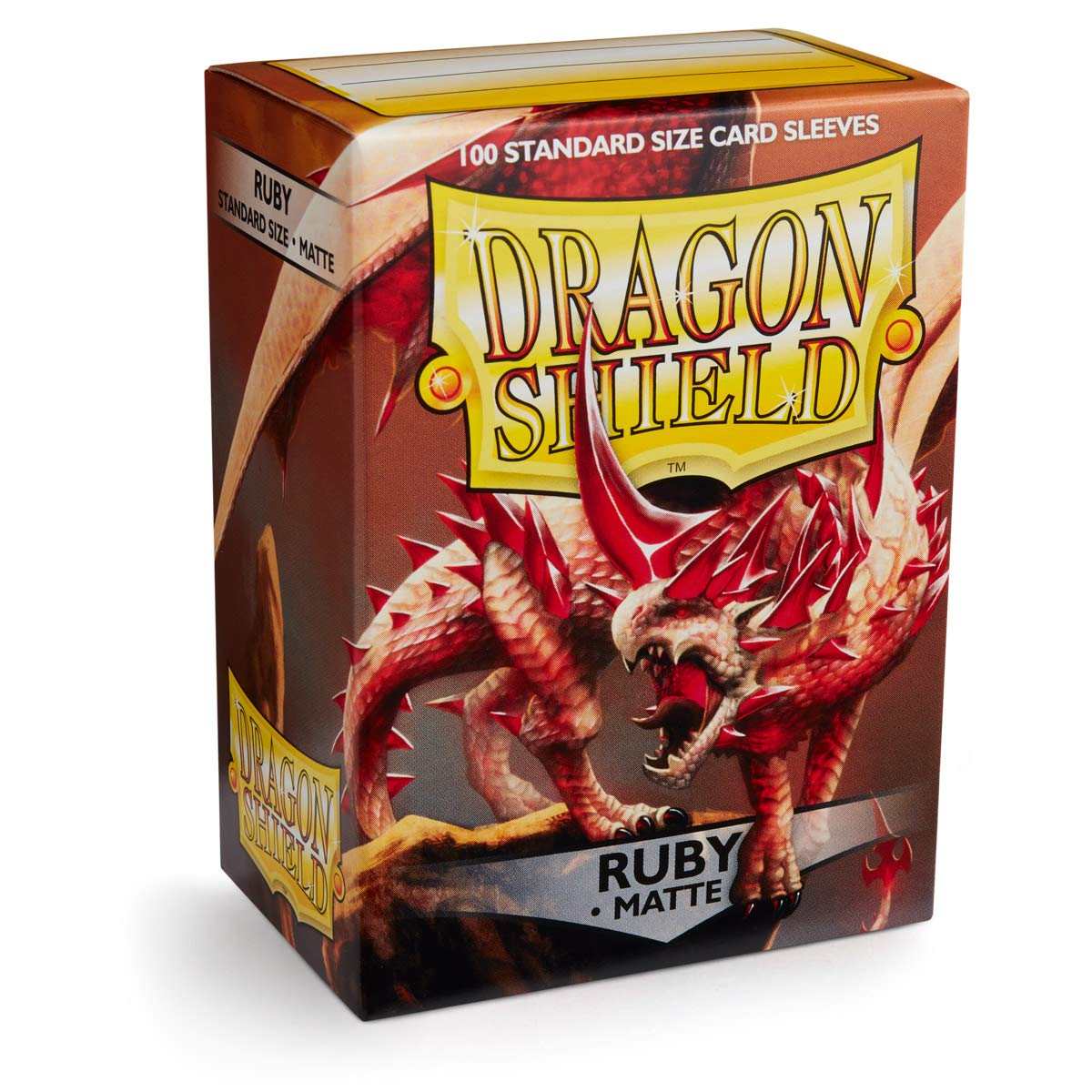 DRAGON SHIELD — 100 Protège-cartes Standard Matte Ruby – Image 8