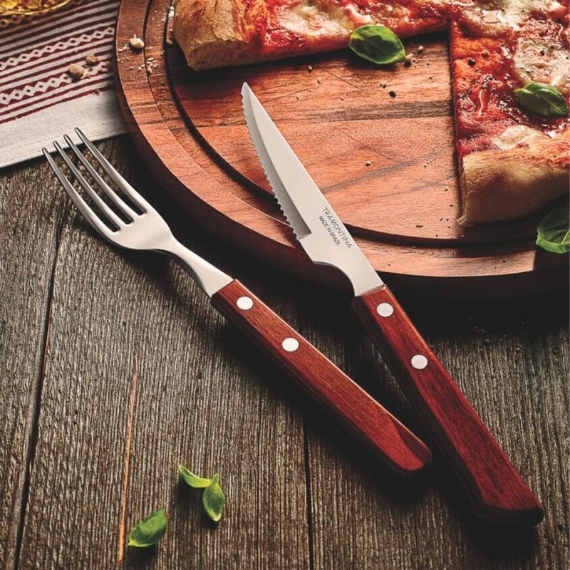 TRAMONTINA — Set de 12 Couteaux et Fourchettes à Steak – Image 14