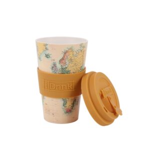 Alternative view of IDRINK — Mug à emporter en RPET 435 ml