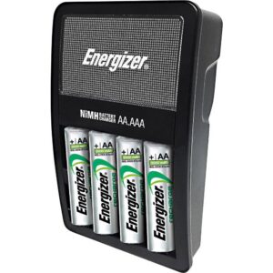 ENERGIZER — Chargeur compact AA/AAA avec 4 piles AA 2000mAh
