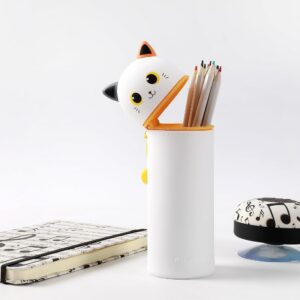 Alternative view of I-TOTAL — Étui en Silicone Extensible Chat Orange