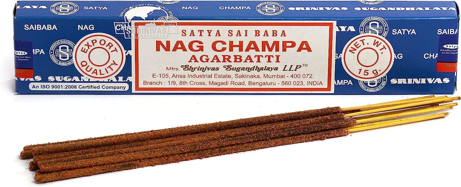 SATYA Nagchampa — Bâtonnets d'encens 15 g x12 – Image 2