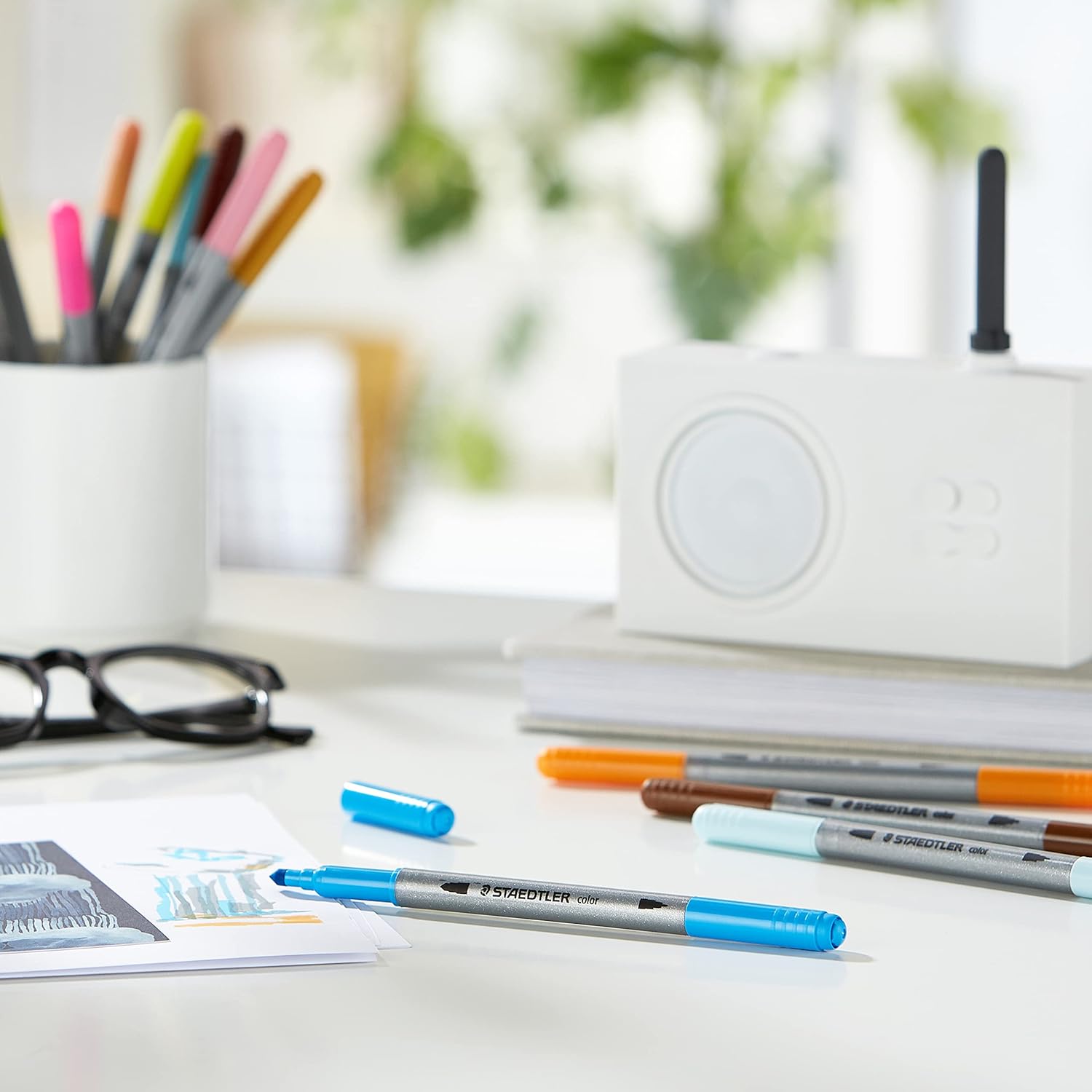 STAEDTLER — Feutres double pointe, étui 120 couleurs – Image 5