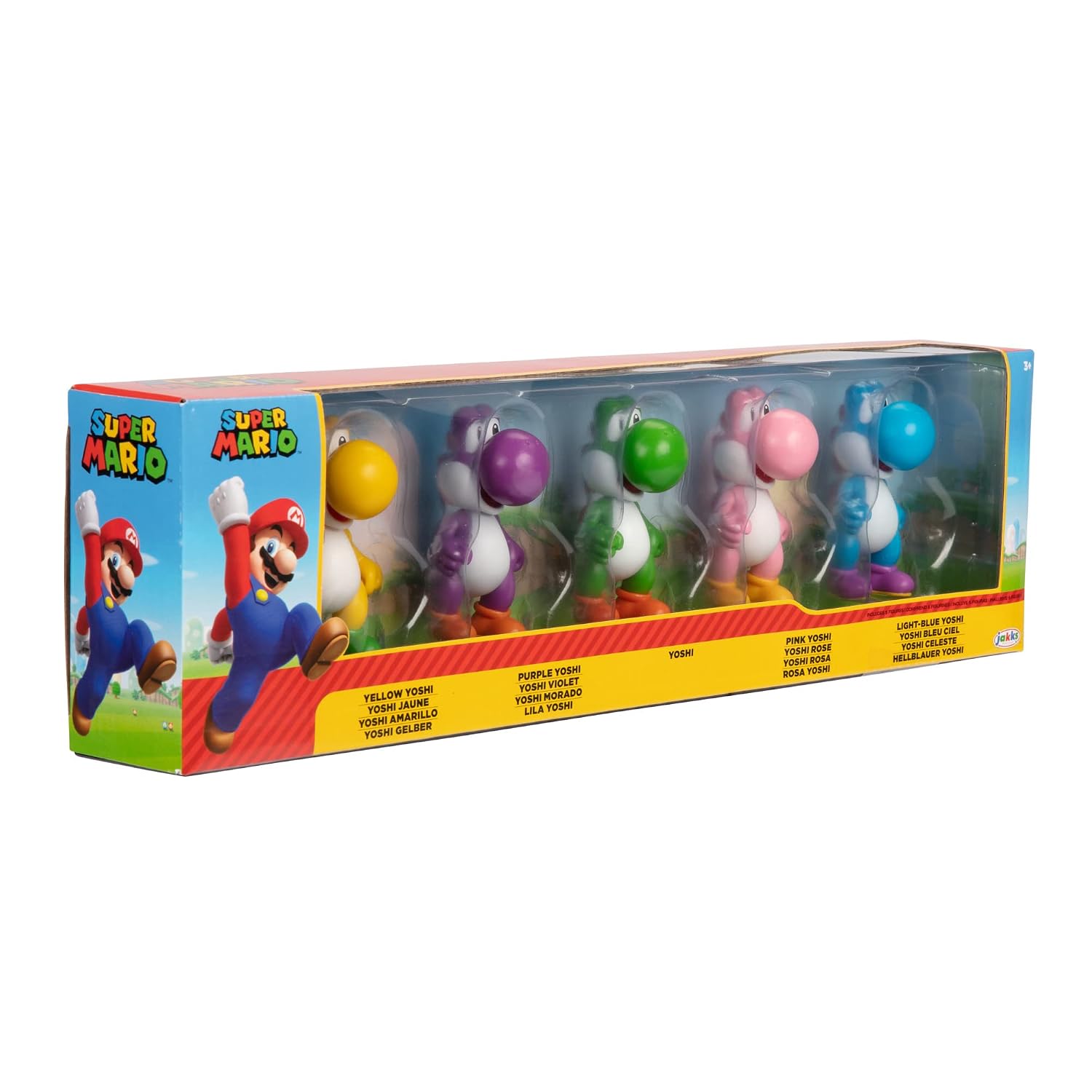 NINTENDO Yoshi — Lot de 5 Figurines 6,5 cm – Image 10