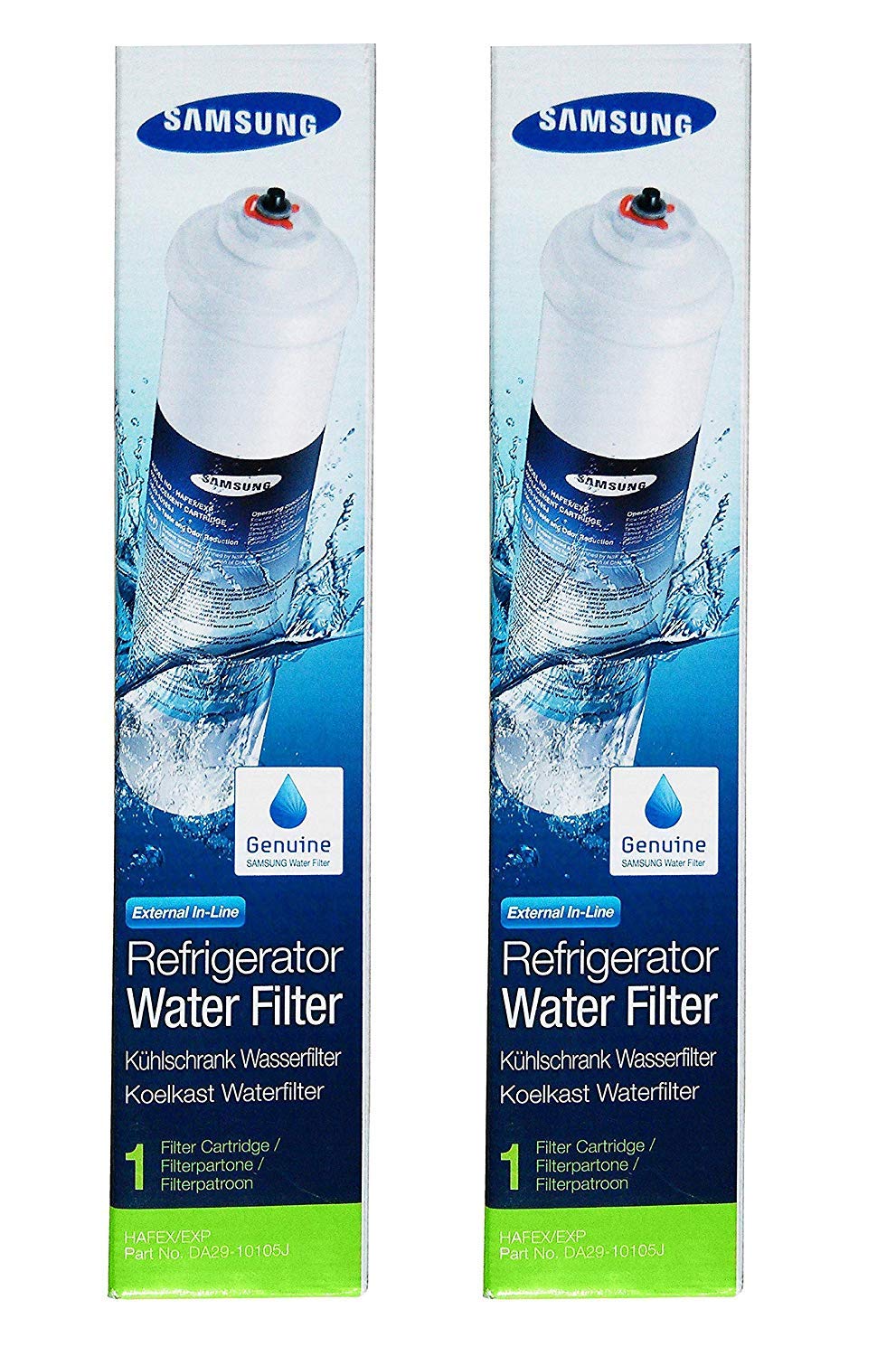 Samsung DA29-10105J Filtres à Eau Externe pour Réfrigérateur, Lot de 2 – Image 7