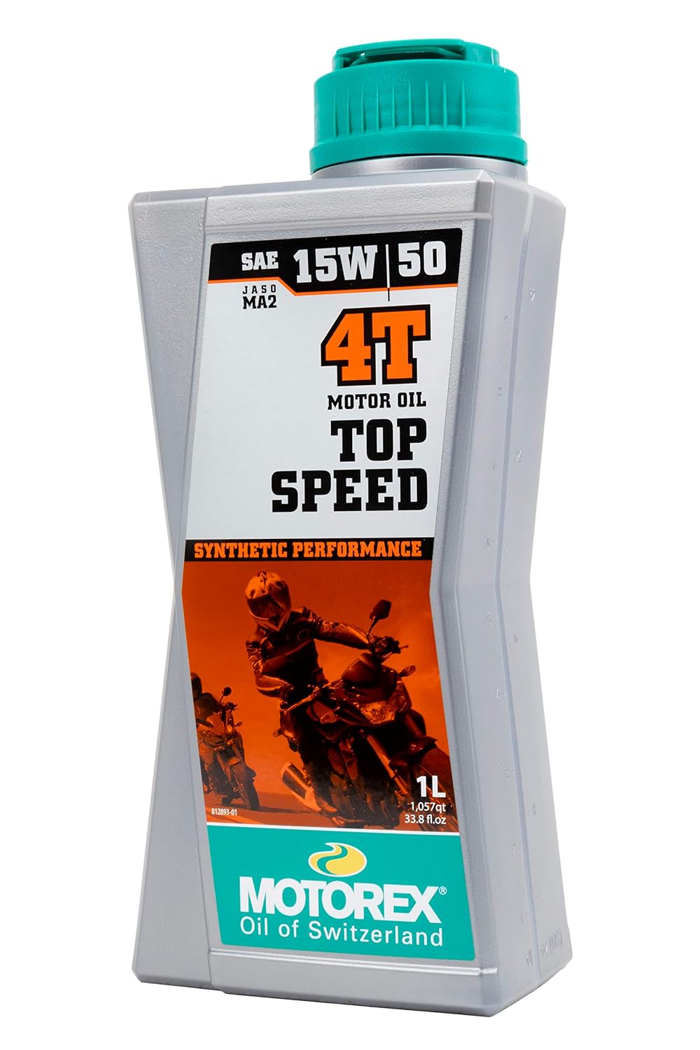 MOTOREX Top Speed 4T 15W50 — Huile moteur moto 1L – Image 10