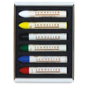 Alternative view of SENNELIER Discovery — Lot de 6 Pastels à l’Huile Rouge