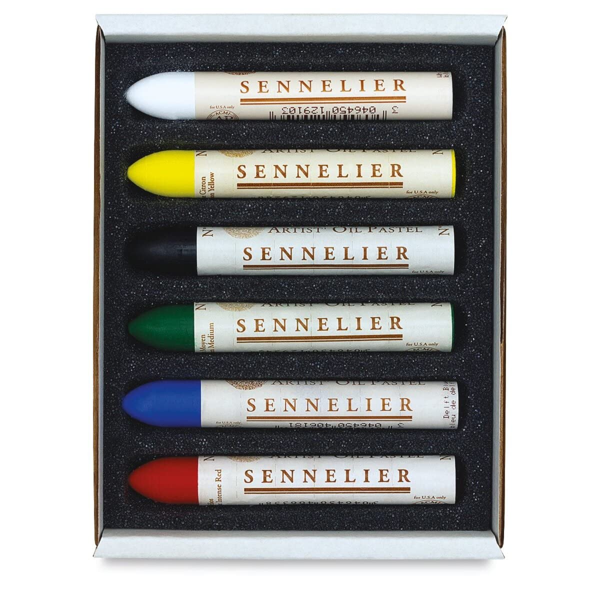 SENNELIER Discovery — Lot de 6 Pastels à l’Huile Rouge – Image 2