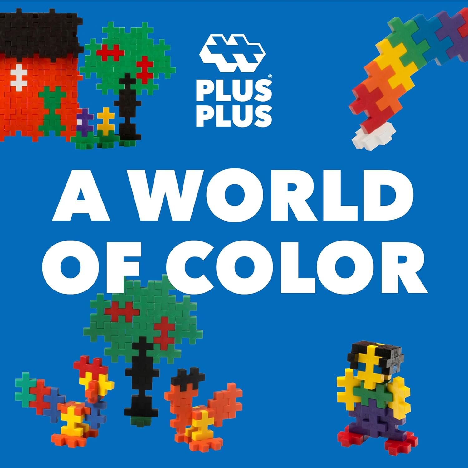 PLUS PLUS BIG Basic — 100 Briques de Construction Multicolores – Image 15