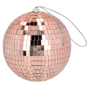 BOLAND Disco Fever — Boule à facettes à suspendre 15 cm or rose