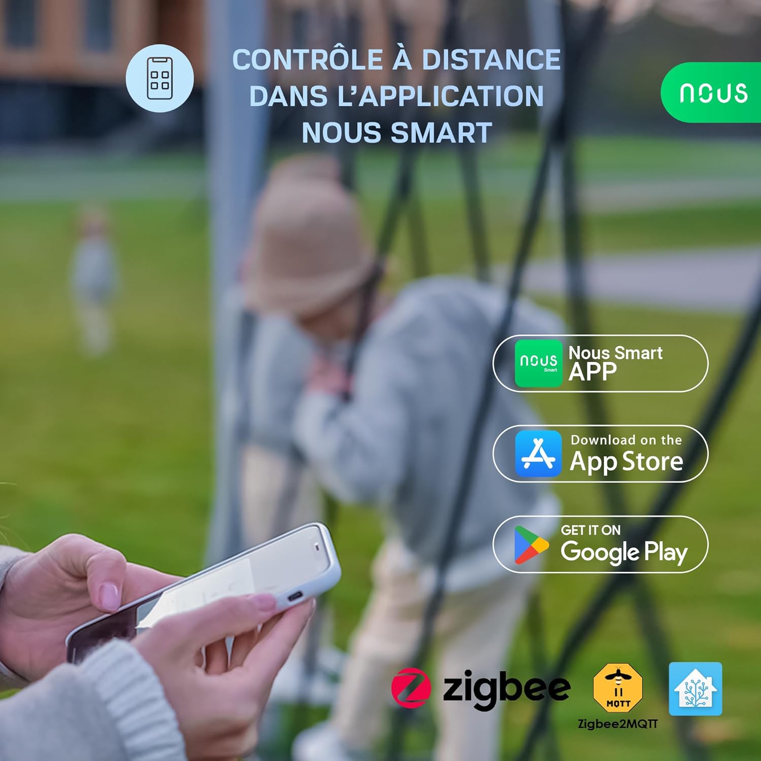 NOUS LZ3 — Vanne d'eau ZigBee connectée – Image 4