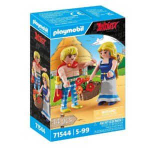 Alternative view of PLAYMOBIL Astérix 71544 — Tragicomix et Falbala
