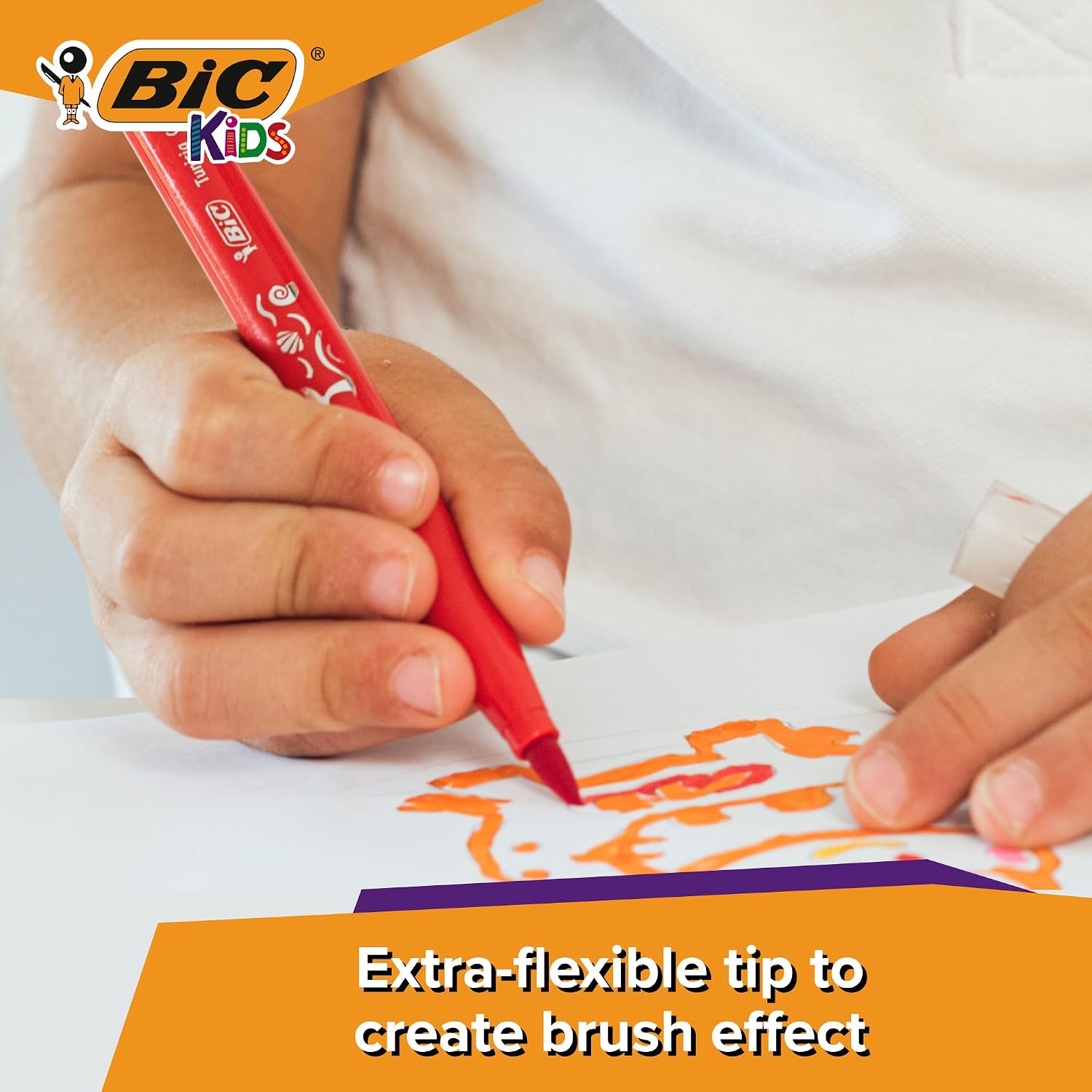 BIC Kids Visaquarelle — Feutres de Coloriage Lavables x18 – Image 4