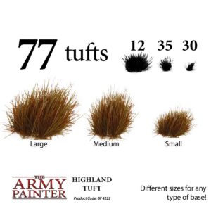 Alternative view of THE ARMY PAINTER — Touffes de Décor Highland