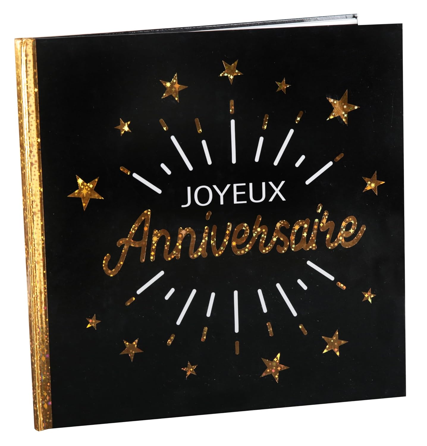 SANTEX — Livre d’or Joyeux Anniversaire Noir/Or – Image 9