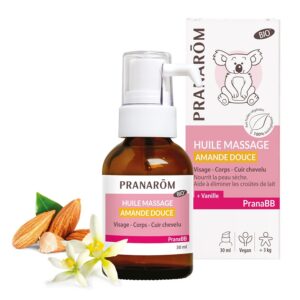PRANARÔM Pranabb — Huile de Massage Peau Sèche 30 ml