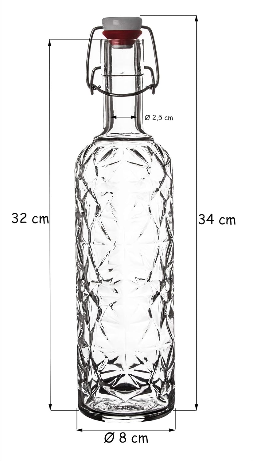 BORMIOLI ROCCO Oriente — Bouteille en verre 1 L – Image 4