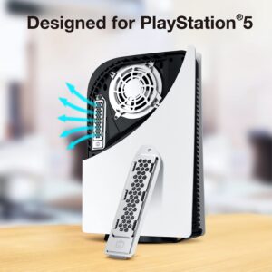 Alternative view of GRAUGEAR — Cache M.2 SSD ventilé pour PlayStation 5 / PS5 Slim