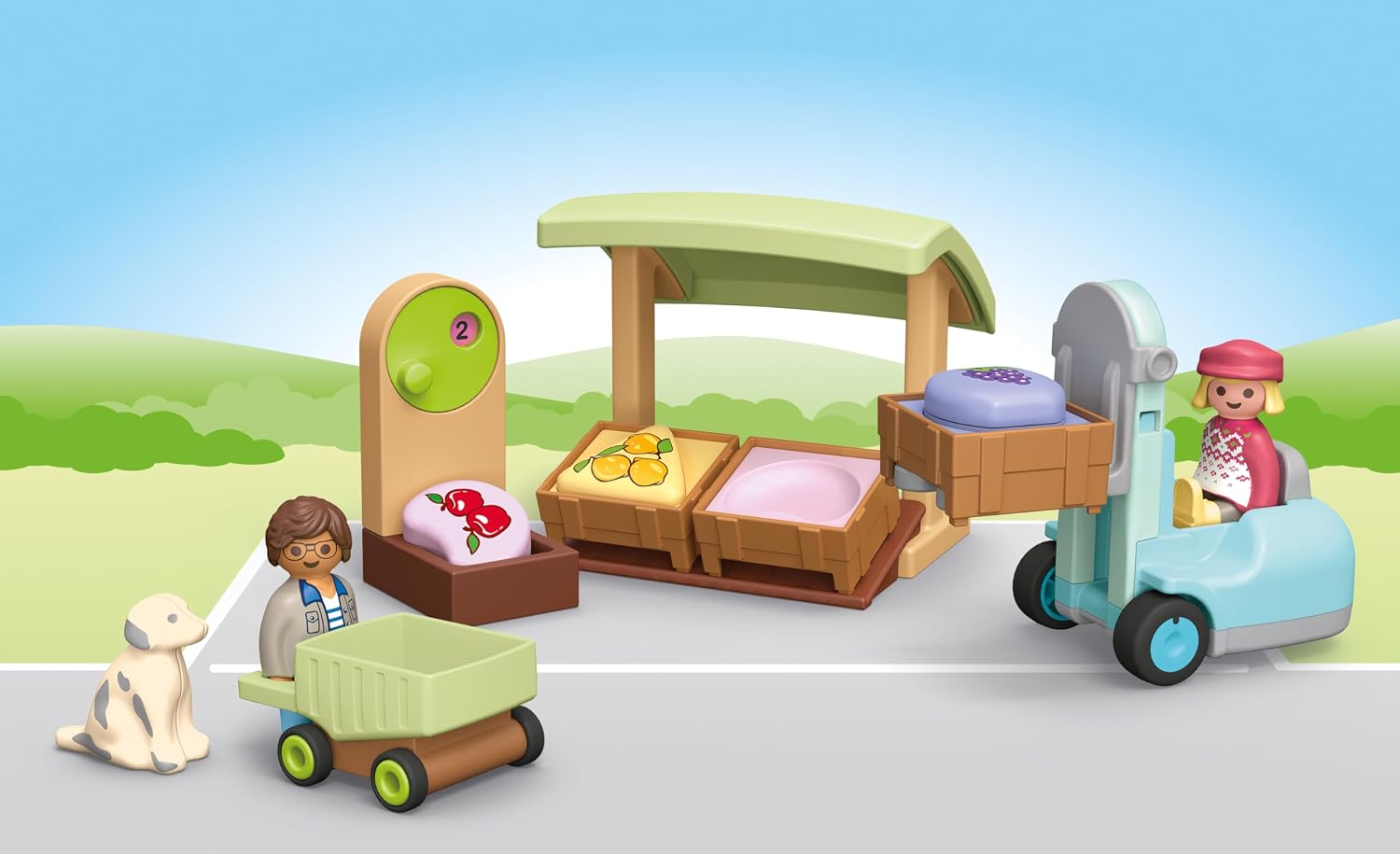 PLAYMOBIL Junior 71691 — Étal de Fruits et Légumes Bio – Image 4