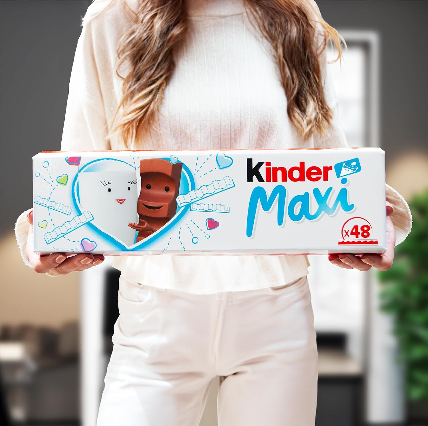 KINDER — Barres de chocolat au lait 1 kg, lot de 48 x 21 g – Image 2