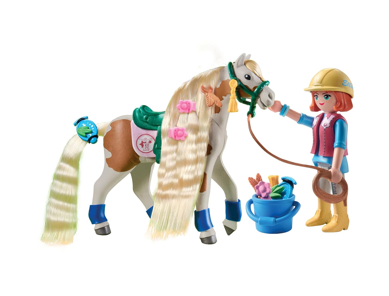 PLAYMOBIL Horses of Waterfall — Ellie avec cheval et accessoires – Image 29