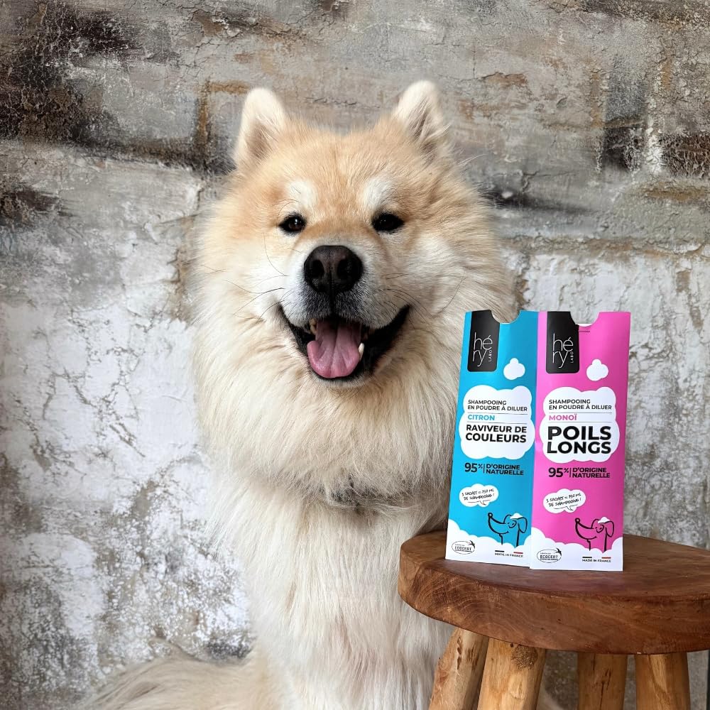 HÉRY — Shampooing Poudre Raviveur de Couleurs Chien 250ml – Image 7