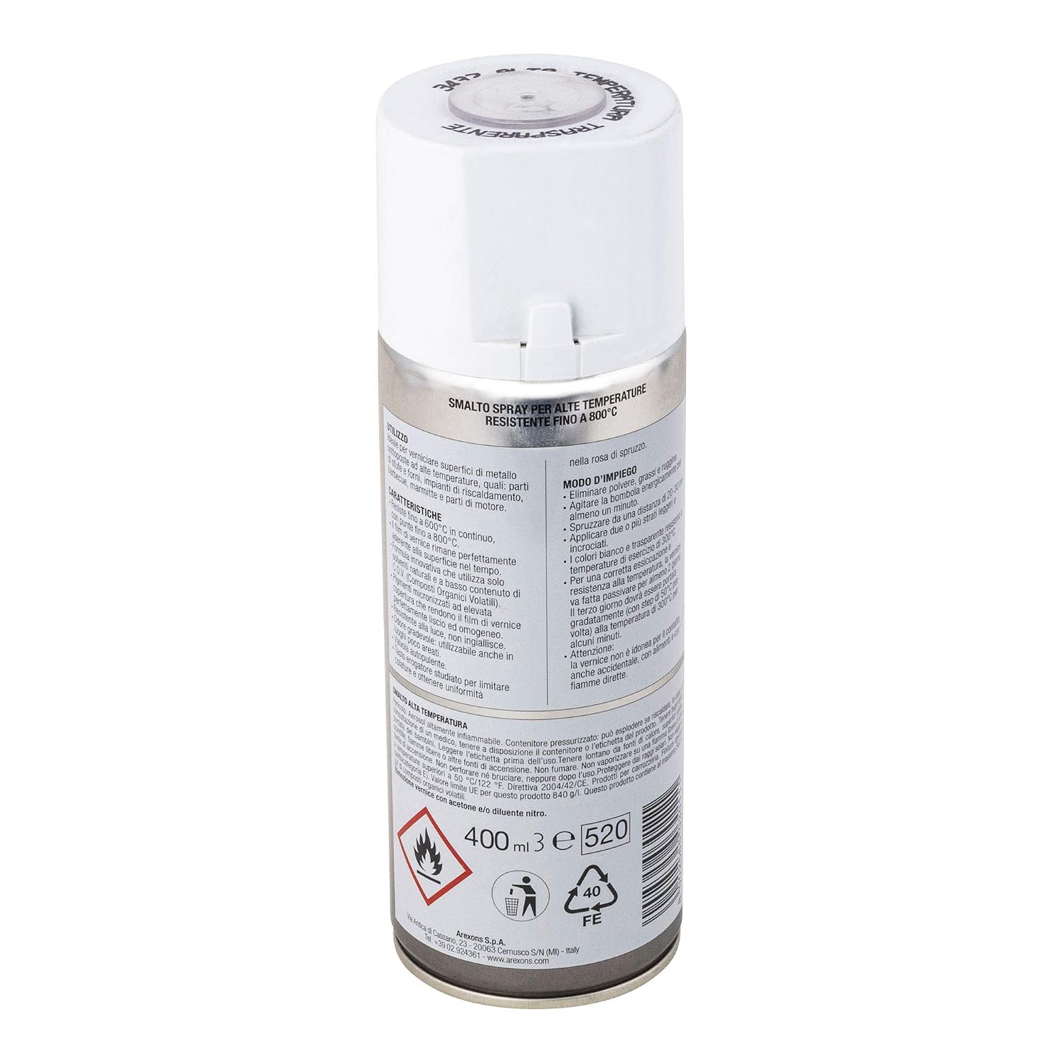 AREXONS — Vernis acrylique haute température 400 ml – Image 3