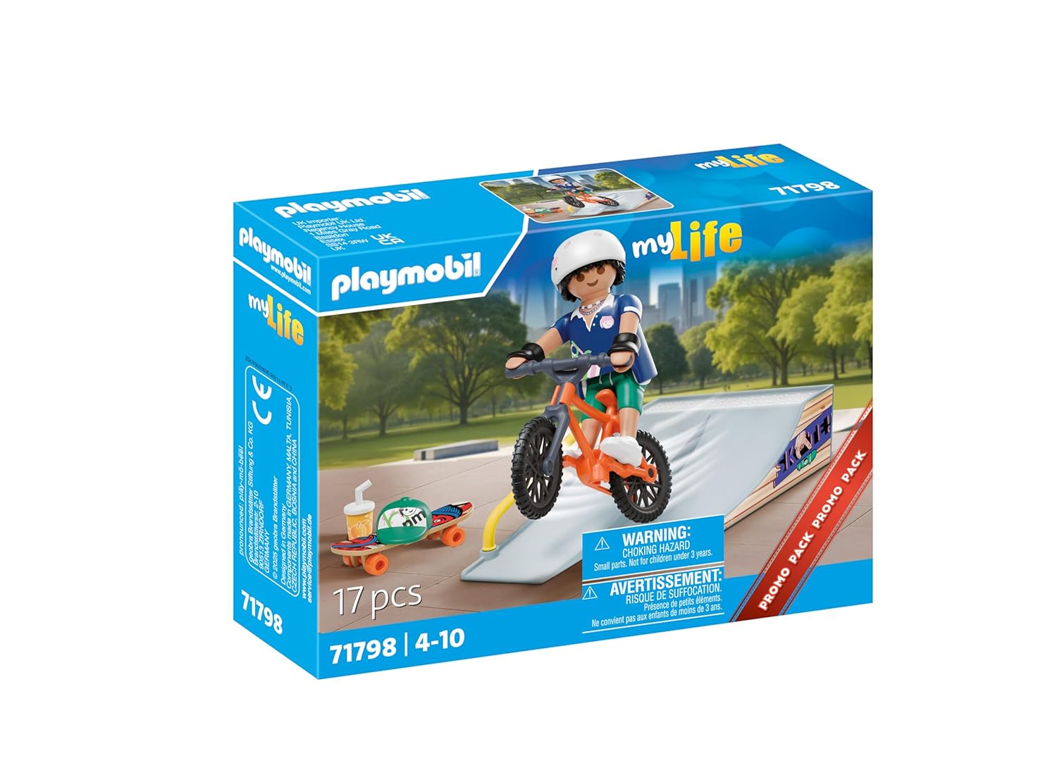 PLAYMOBIL 71798 — Snowboarder avec rampe de glisse