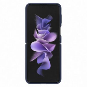 Alternative view of SAMSUNG — Coque Silicone avec anneau pour Galaxy Z Flip3 Bleu