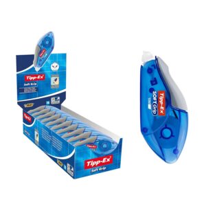 TIPP-EX Soft Grip — Lot de 10 Rubans Correcteurs 10 m x 4,2 mm