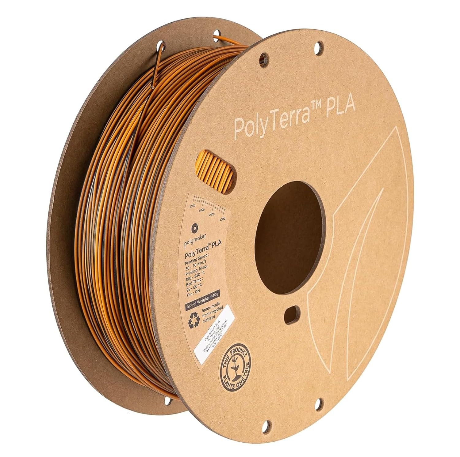 POLYMAKER Polyterra — Filament PLA Dual Color 1,75 mm 1 kg