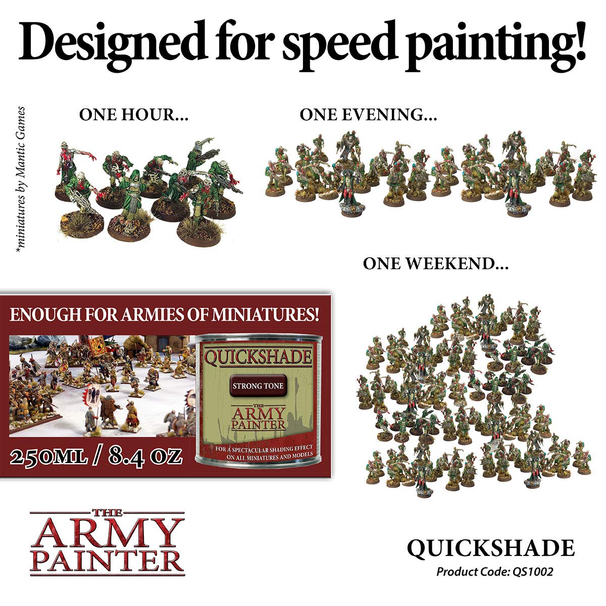 Army Painter - 1002 - peinture pour figurines Quick Shade - Foncé – Image 18