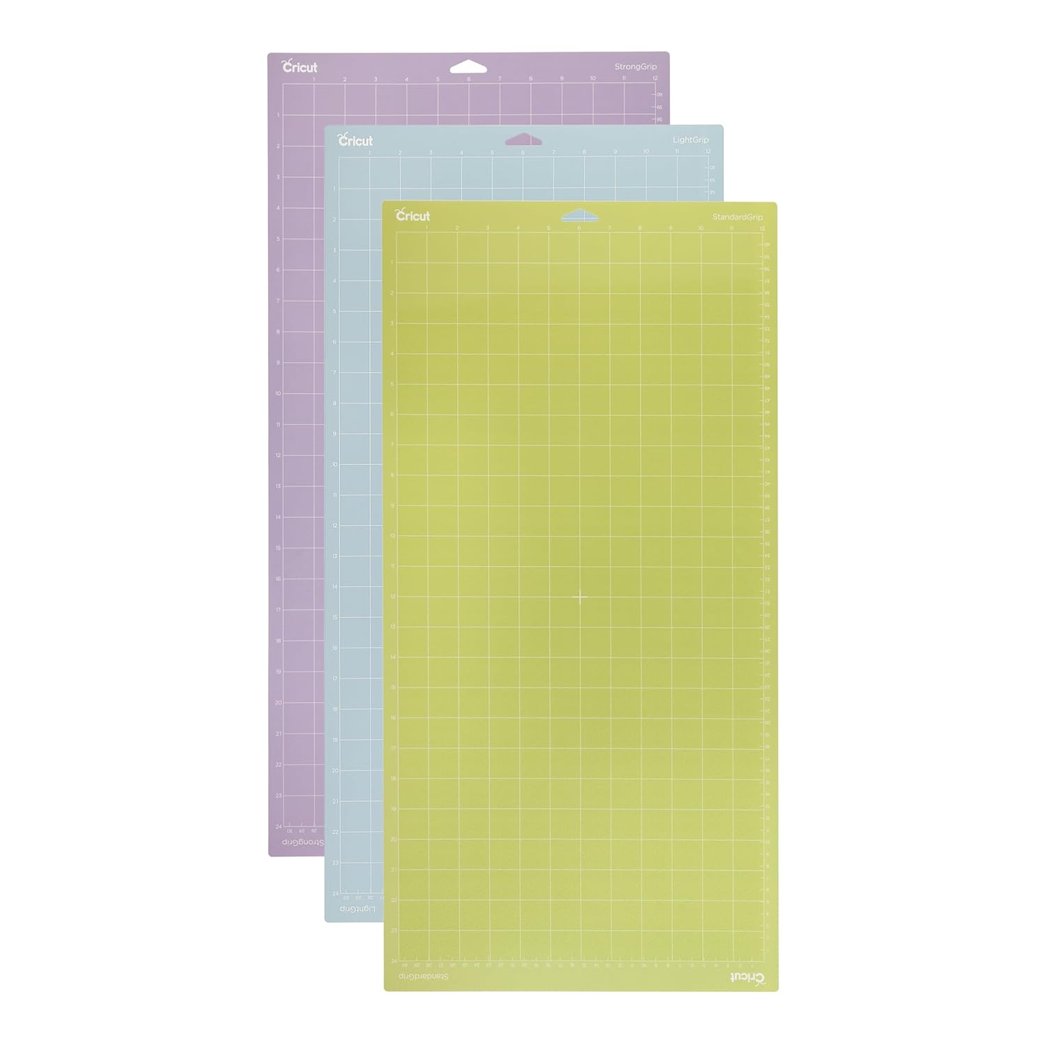CRICUT — Kit de 3 Tapis de Découpe 30,5 x 61 cm