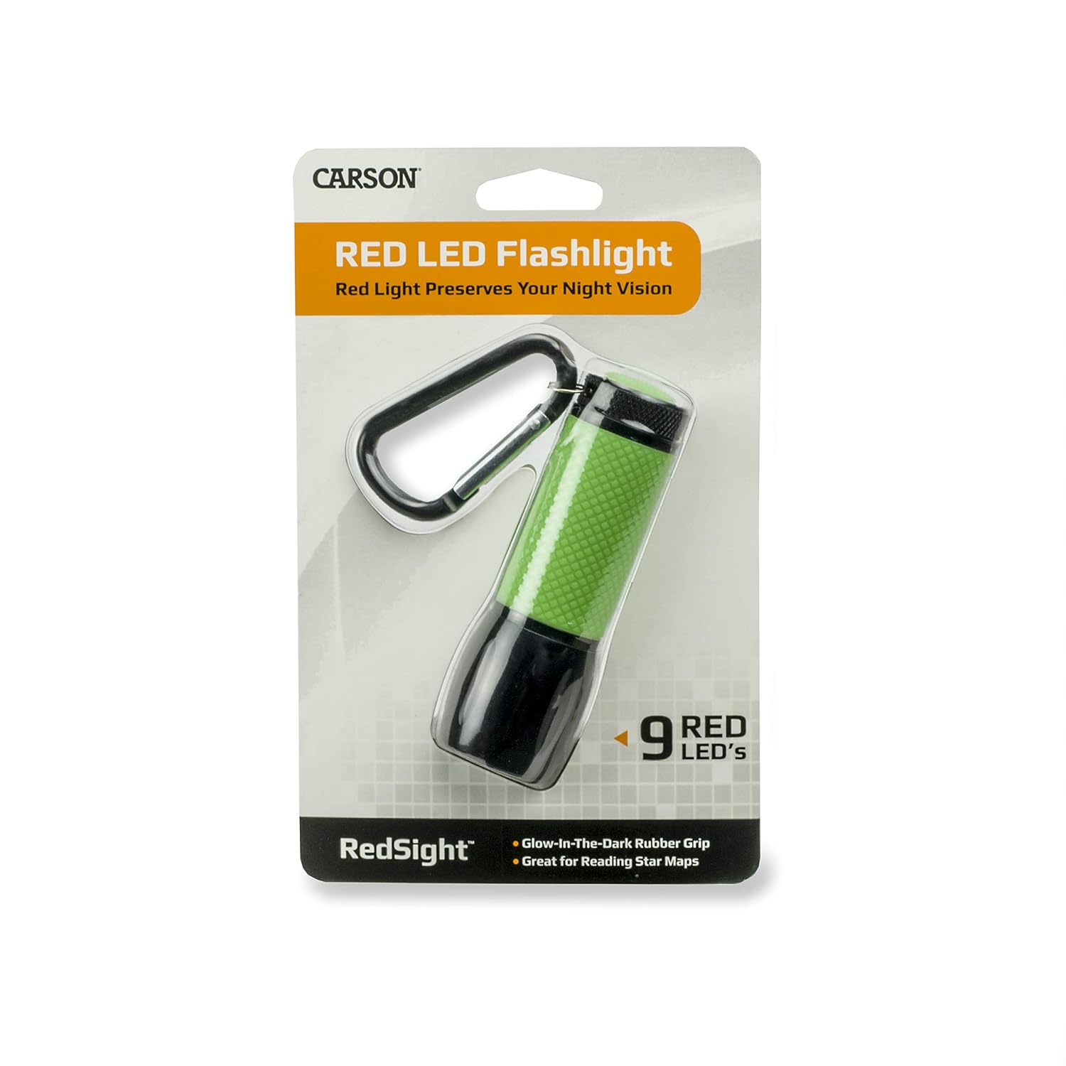 CARSON RedSight Pro — Lampe torche LED rouge 9 LED – Image 7