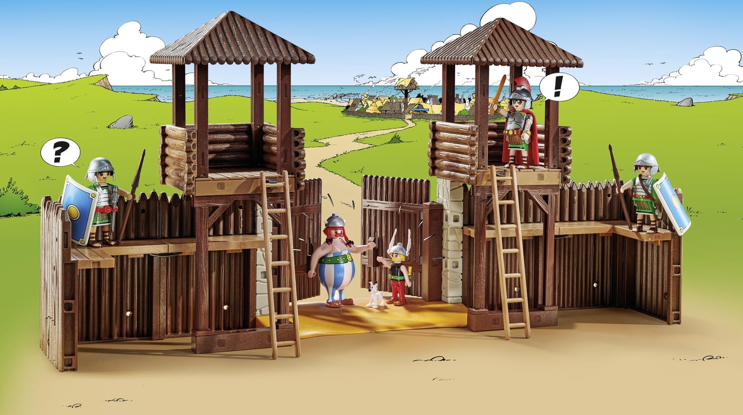 PLAYMOBIL Astérix 71542 — Camp des Romains 6 personnages – Image 17