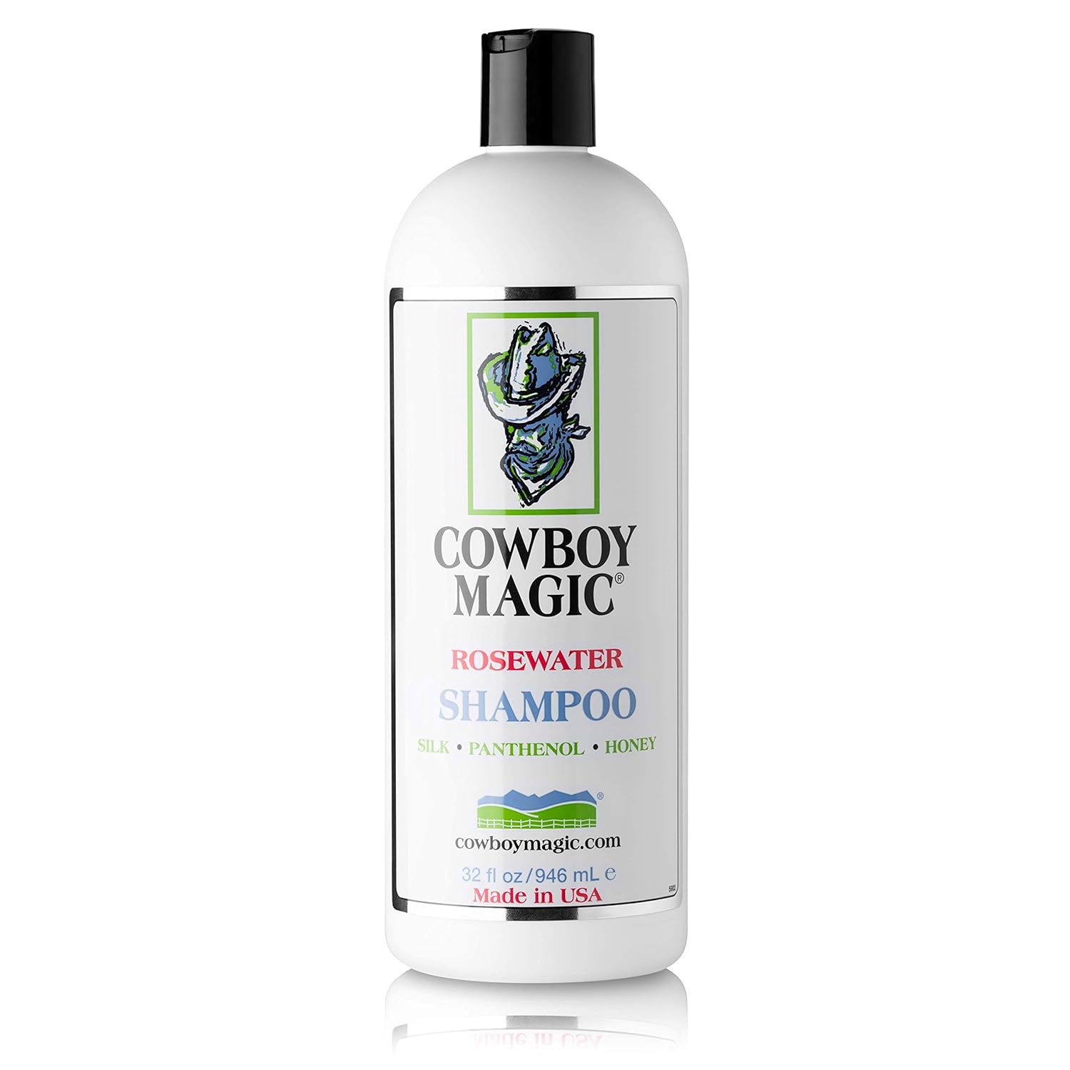 Cowboy Magic Shampooing à l'eau de rose unisexe Blanc 946 ml