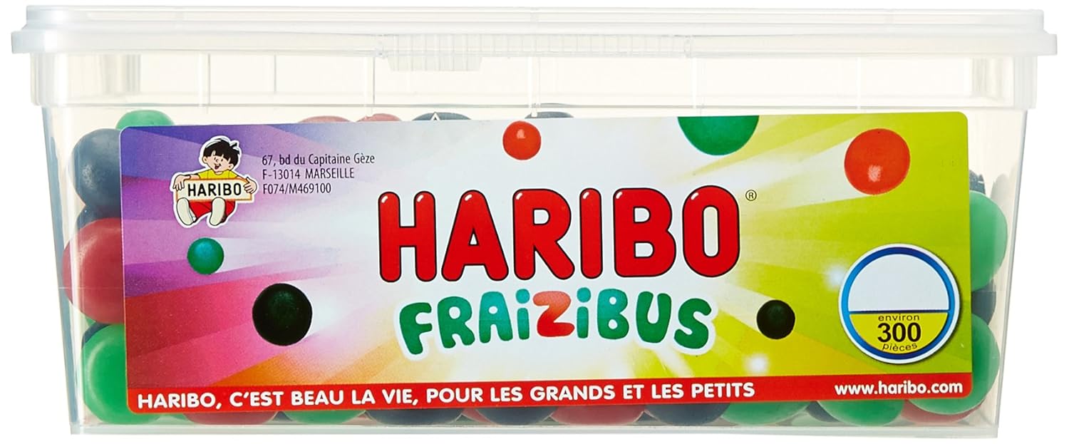 HARIBO Fraizibus — Bonbons dragéifiés x300 1230 g